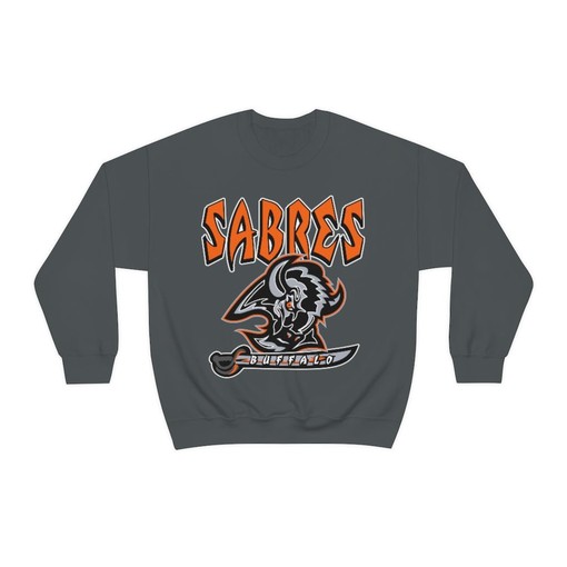 Buffalo Sabres HALLOWEEN Retro NHL Sweatshirt Hoodie T-Shirt for Hockey Lovers - Unique Gift for NHL Fans