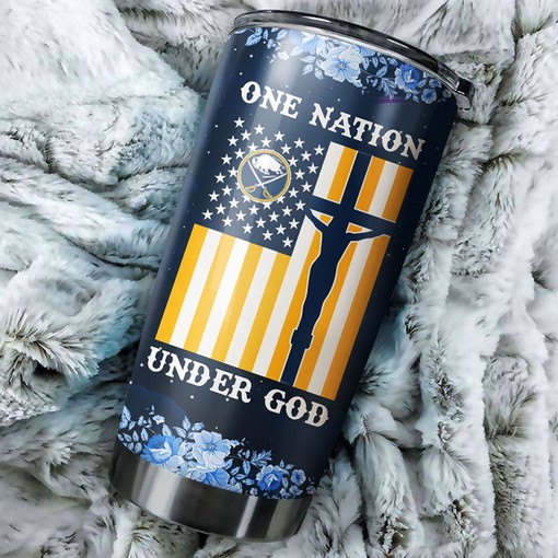 Buffalo Sabres NHL Tumbler - One Nation Under God Edition