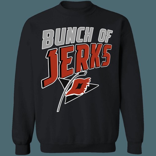 Bunch Of Jerks Vintage NHL Carolina Hurricanes Hockey Sweatshirt Hoodie T-Shirt - Image 2