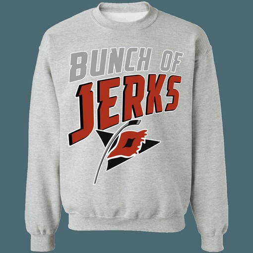 Bunch Of Jerks Vintage NHL Carolina Hurricanes Hockey Sweatshirt Hoodie T-Shirt - Image 3