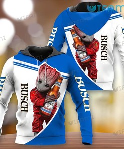 Busch Beer Groot All Over Print 3D Hoodie - Amazing Gift for Beer Lovers