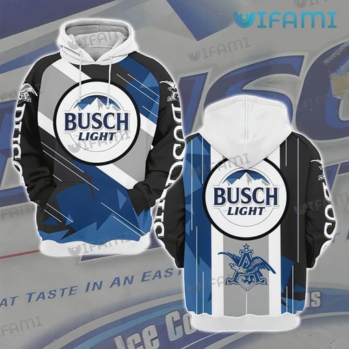 Busch Light Eagles Budweiser All Over Print Zip Up Hoodie Men