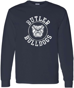 Butler Bulldogs Distressed Circle Logo Shirt Sweatshirt Hoodie perfect for NCAA Shirts Fans