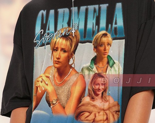 CARMELA SOPRANO Unisex Tee, Vintage Mafia Boss Homage Shirt, Gangster Goodfellas Movie Shirts, Film T-shirts - Image 2
