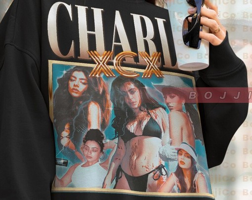 CHARLI XCX Women's T-shirt, Retro 90s Music Tee, Boom Clap Fan Apparel, Movie Shirts for Boys. - Image 4