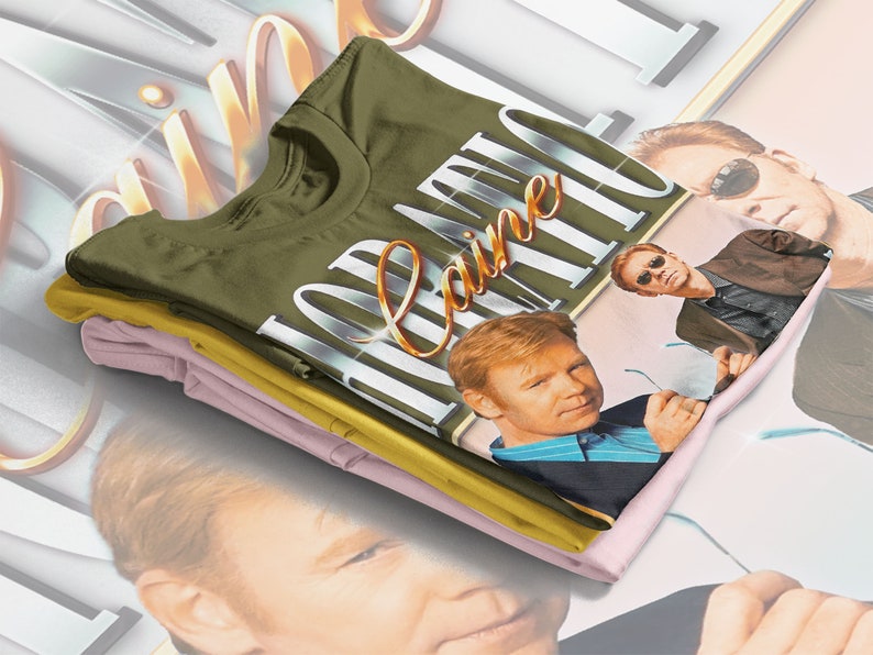 CSI Miami - Horatio Caine Tee - Vintage Movie Shirts for Men - Minimalist Shirt Design - Image 4