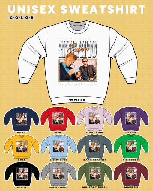 CSI Miami Horatio Caine Vintage Sweater, Retro 90s Horatio Caine Shirt, Police Crime Drama Fan Tees for Men - Image 3