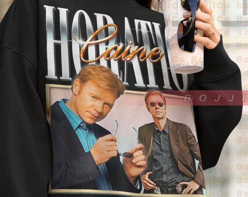 CSI Miami Horatio Caine Vintage Sweater, Retro 90s Horatio Caine Shirt, Police Crime Drama Fan Tees for Men - Image 4