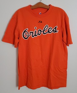 Cal Ripkin Jr. Baltimore Orioles Orange T-Shirt Jersey #8 with NCAA Shirts for Men