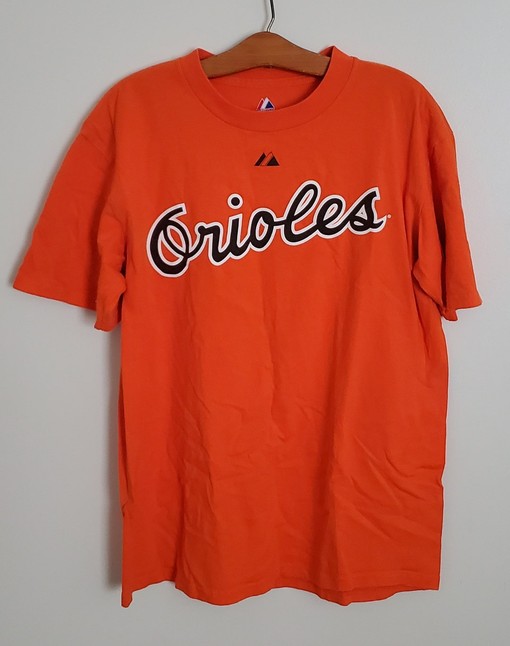 Cal Ripkin Jr. Baltimore Orioles Orange T-Shirt Jersey #8 with NCAA Shirts for Men