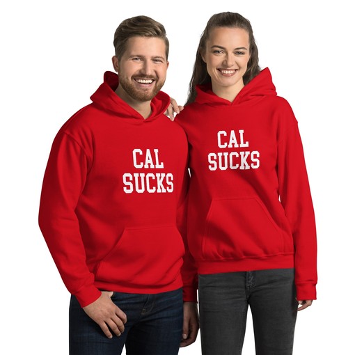 Cal vs. Stanford Rivalry Sucks Hoodie Sweatshirt - American University T Shirt - Image 2
