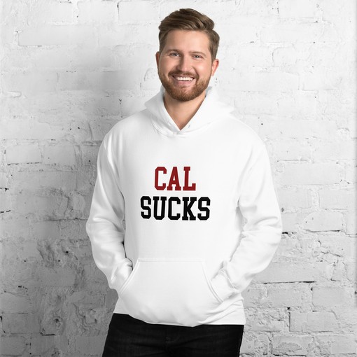 Cal vs. Stanford Rivalry Sucks Hoodie Sweatshirt - Sport Shirts Unisex - Image 2