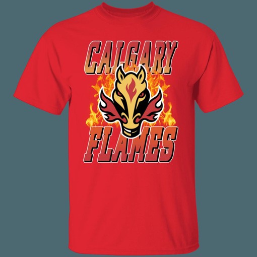 Calgary Flames BLASTY Retro NHL Tee, Sweatshirt, and Hoodie National Hockey League Shirt - Official NHL Apparel - Image 2