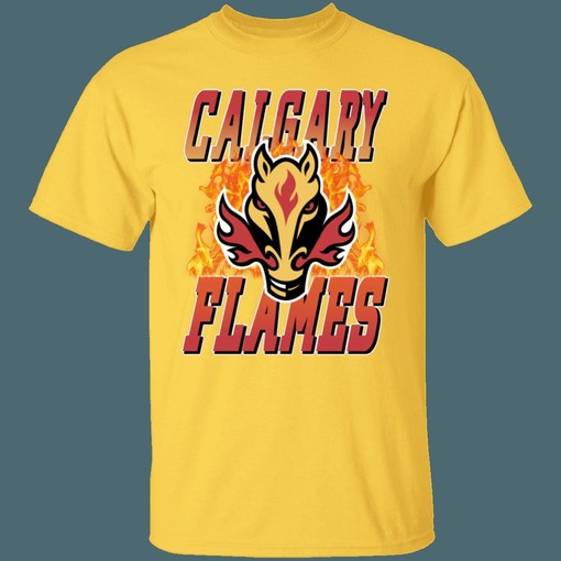 Calgary Flames BLASTY Retro NHL Tee, Sweatshirt, and Hoodie National Hockey League Shirt - Official NHL Apparel - Image 4