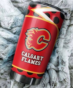 Calgary Flames NHL Tumbler NHL Logo Tumbler for Fans of Collectors and Mom Tumbler Ideas