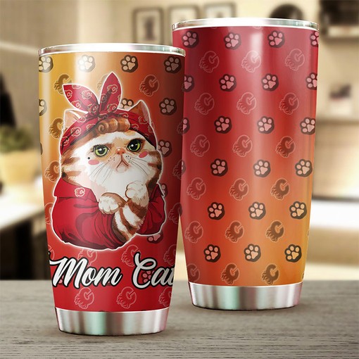Calgary Flames NHL Tumbler - The Perfect Combination of Flames and Cats for Fans - Image 2