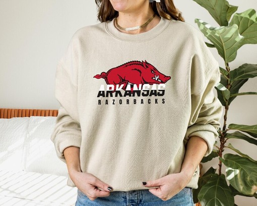 Call The Hogs Hoodie, Shirt - Arkansas Razorbacks Sweatshirt, University Of Arkansas Crewneck, NCAA Shirts for Men