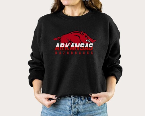 Call The Hogs Hoodie, Shirt - Arkansas Razorbacks Sweatshirt, University Of Arkansas Crewneck, NCAA Shirts for Men - Image 2