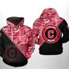 Camo 3D Hoodie with Team Logo - Perfect for Cleveland Indians Fans.