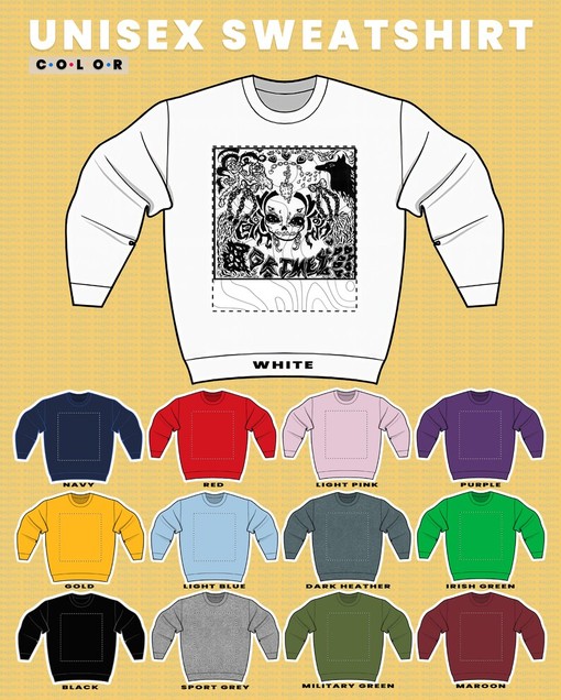 Canadian Musician Grimes Unisex Sweatshirt, Grimms Tees & Sweater with Visions, Vintage Retro Musicial Gift - Image 3