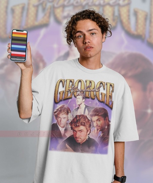 Careless Whisperer GEORGE MICHAEL Homage Tshirt for Music Lovers