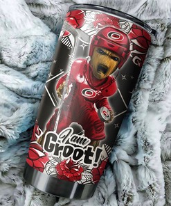 Carolina Hurricanes NHL Tumbler - I Am Groot Edition for Fans