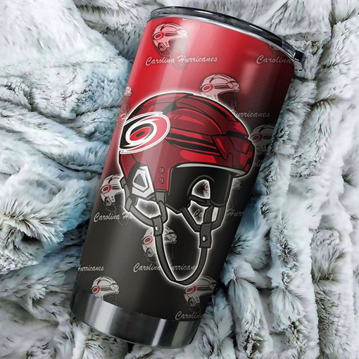 Carolina Hurricanes NHL Tumbler with Funny Dog Design - Perfect for Fans - Image 2