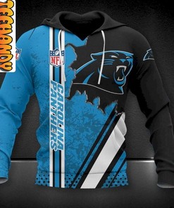 Carolina Panthers 3D All-Over Print Hoodie with Custom Prints for NFL Fans