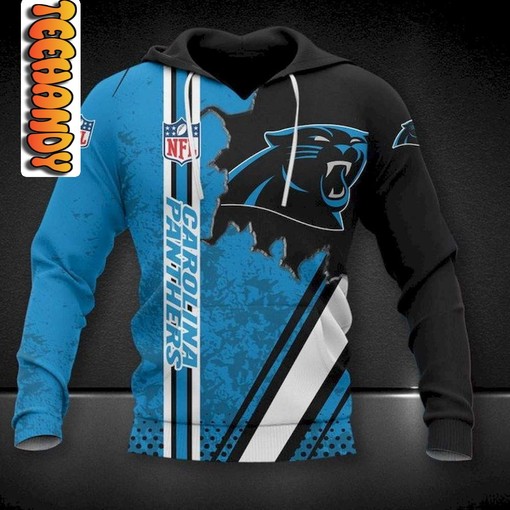 Carolina Panthers 3D All-Over Print Hoodie with Custom Prints for NFL Fans