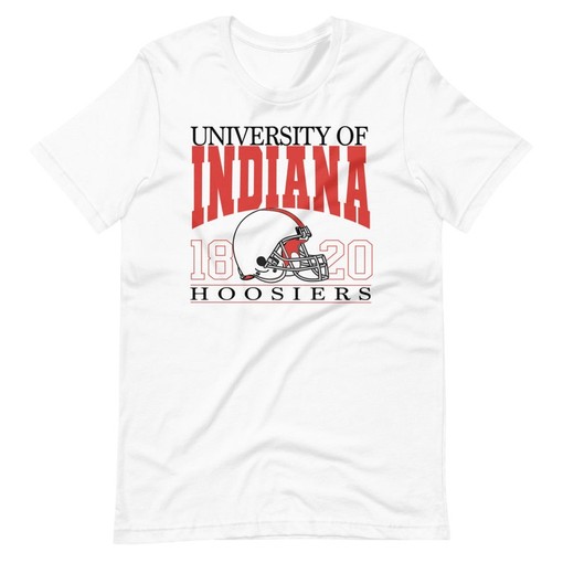 Casual Indiana University T-Shirt NCAA Fan Apparel (american university shirt)