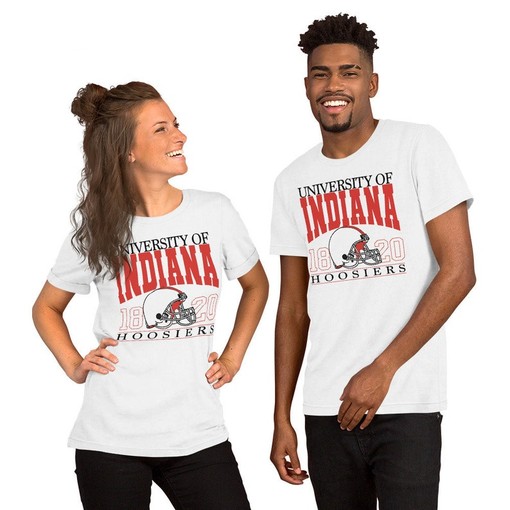 Casual Indiana University T-Shirt NCAA Fan Apparel (american university shirt) - Image 2