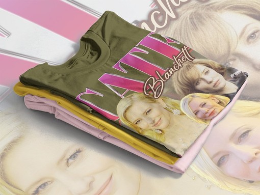 Cate Blanchett Vintage 90s Sweater - Retro Cate Blanchett Shirt - Cate Blanchett Homage Tshirt - Classic Movie T-shirts - Image 3