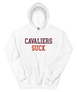 Cavaliers Suck Virginia Tech Rivalry Hoodie Sweatshirt - NCAA Sport Shirt for Fans, Keyword: sport shirts unisex