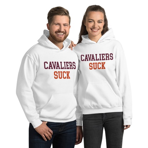 Cavaliers Suck Virginia Tech Rivalry Hoodie Sweatshirt - NCAA Sport Shirt for Fans, Keyword: sport shirts unisex - Image 2