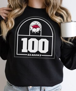 Celebrate 100 Years of Arkansas Basketball with This Razorback Crewneck Sweatshirt
