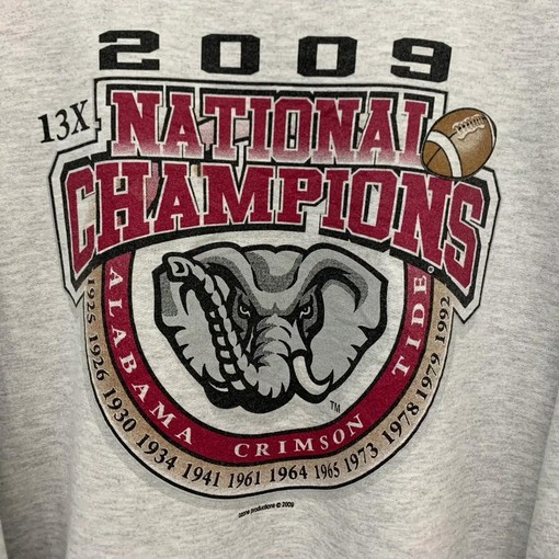 Celebrate Alabama Crimson Tide's NCAA National Championship with Gear - T-Shirt, Sweatshirt, Hoodie - NCAA Shirts Women - Image 2