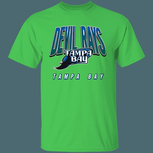 Celebrate Baseball Season with Tampa Bay Devil Rays Retro 90's MLB T-Shirt Sweatshirt Hoodie - Image 3