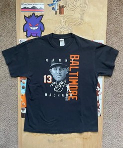 Celebrate Manny Machado and the Orioles with This Cotton Tee Baltimore Orioles T-Shirt for Men and Women