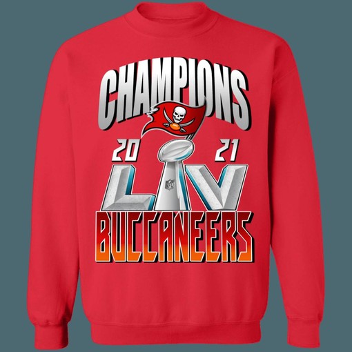 Celebrate the 2021 Super Bowl Champions Tampa Bay Buccaneers with this NFL American Football Lover Sweatshirt Hoodie