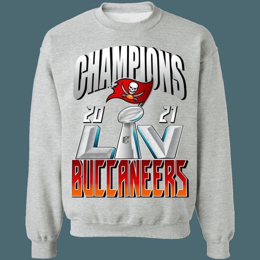 Celebrate the 2021 Super Bowl Champions Tampa Bay Buccaneers with this NFL American Football Lover Sweatshirt Hoodie - Image 2