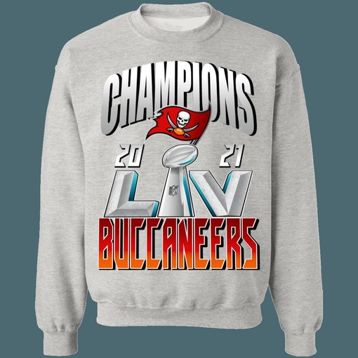 Celebrate the 2021 Super Bowl Champions Tampa Bay Buccaneers with this NFL American Football Lover Sweatshirt Hoodie - Image 4