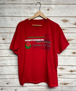 Celebrate the Badgers' 1999 Rose Bowl with a Vintage University of Wisconsin Football Tee