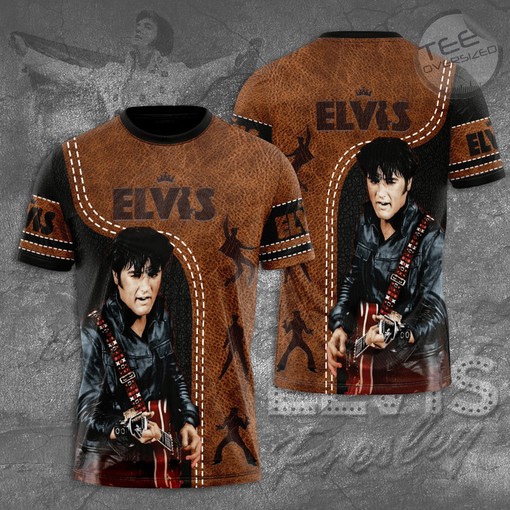 Celebrate the King with Custom Vintage Elvis Presley All Over Print Hoodie 3D