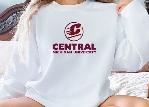 Central Michigan University Sweatshirt, Perfect for Chippewas Fans with Sport Shirts Unisex and NCAA Shirts for Men