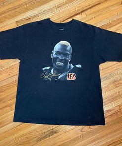 Chad Johnson Ocho Cinco Vintage Style Big Face Hoodie Sweatshirt - NFL