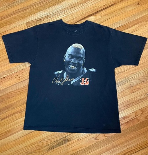 Chad Johnson Ocho Cinco Vintage Style Big Face Hoodie Sweatshirt - NFL