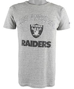 Champion Los Angeles Raiders 1990s Spell-Out T-Shirt - Vintage Unisex Sport Sweatshirt Hoodie Gift