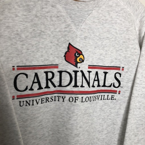 Champion Louisville Cardinals Women's Crewneck Sweatshirt - NCAA Shirts for Fans - Image 2