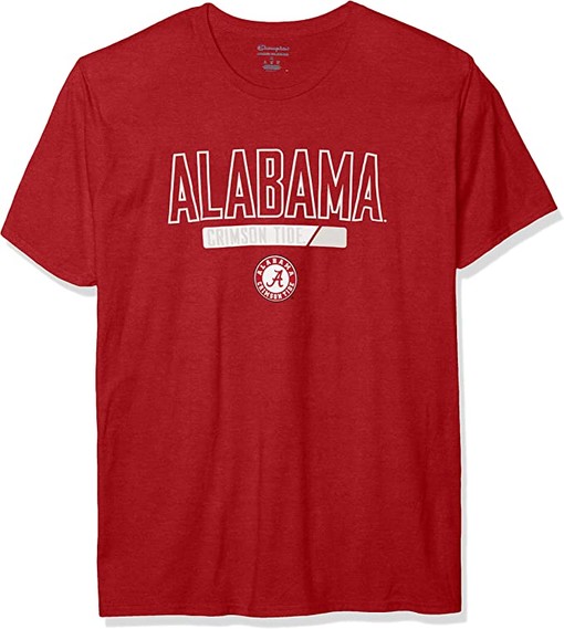 Champion NCAA Men's Athletic Short Sleeve T-Shirt and Hoodie Sweatshirt Gifts for NCAA Fans