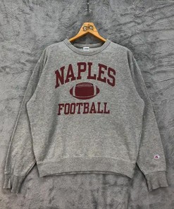 Champion Naples Football Big Logo NFL Football Sweatshirt T-shirt, Support Your Team in Style